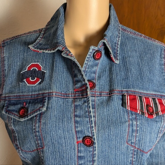 Ohio State Jean Jacket Size Small - Picture 4 of 14